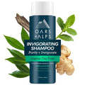 Oars + Alps Men's Shampoo - Sulfate-Free Formula with Witch Hazel & Tea Tree Oil | 13.5 Fl Oz
