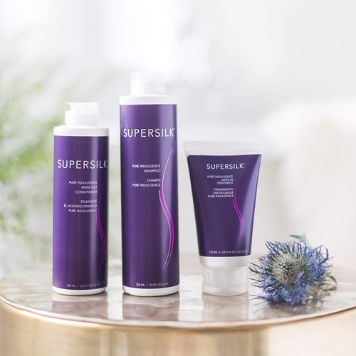 Brocato Supersilk Pure Indulgence Shampoo - Smoothing & Moisturizing for Curly, Frizzy Hair | 10 oz