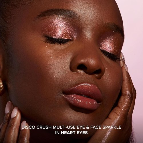 Too Faced Disco Crush High Shine Glitter | Iridescent Multi-Use Eye & Face Sparkle, 0.05 Ounce