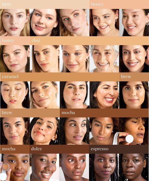 Ere Perez - Natural Arnica All-Cover Pot Concealer | Med-Full Coverage, Satin Finish, Calming, Nourishing | Vegan, Cruelty-Free, Clean Beauty (Latte, 0.18 oz | 5 g)