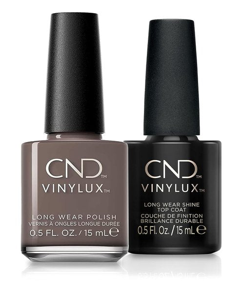 CND Vinylux Longwear Nail Polish - Above My Pay Gray with Gel-Like Shine & Chip Resistance | 0.5 Fl Oz