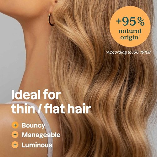 ATTITUDE Volume & Shine Conditioner Bar - Natural Argan Oil & Cocoa Butter for Thin Hair - 3 Oz | Vegan, Clean Ingredients
