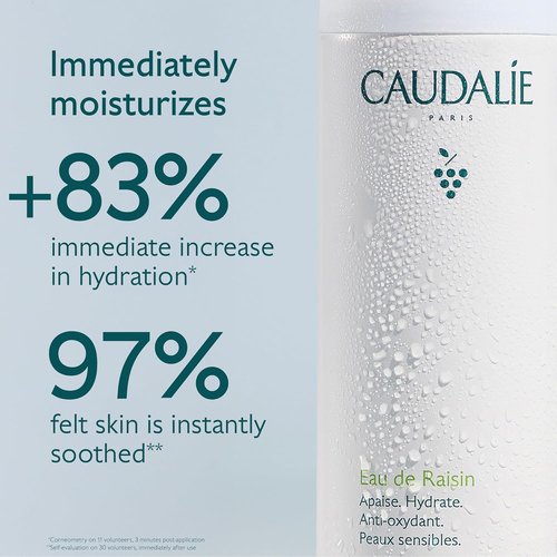 Caudalie Grape Water Face Mist - Hydrating Moisturizer for All Skin Types | 6.7 oz