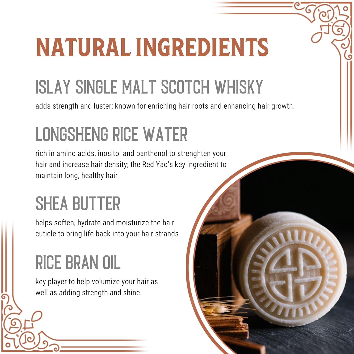 Viori Hamish & Co. Shampoo Bar - Aged Sandalwood - Natural, Handcrafted Formula | Sulfate & Paraben-Free