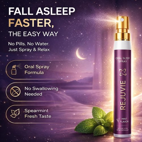Oral Sleep Spray - Natural Sleep Supplement with Melatonin & Herbal Extracts | Spearmint Flavor, 15ML
