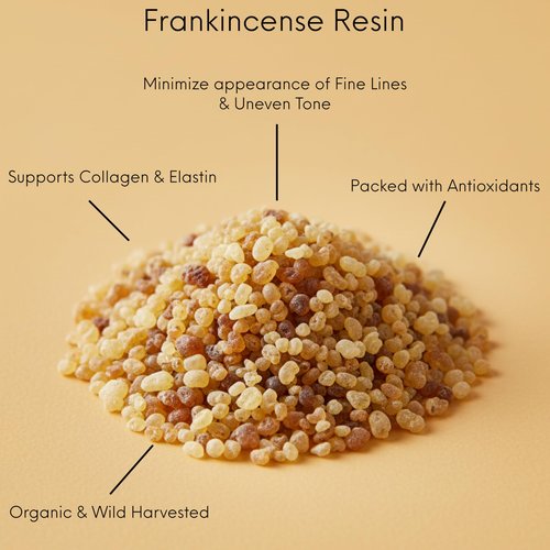 Frankincense Resin Infused Organic Black Seed, Castor & Jojoba Oils for Face Anti-Aging Miracle Facial Moisturizer Cold Pressed Serum Natural Skincare Hydrates Skin Moisturizing Beauty Glow 1 Fl Oz