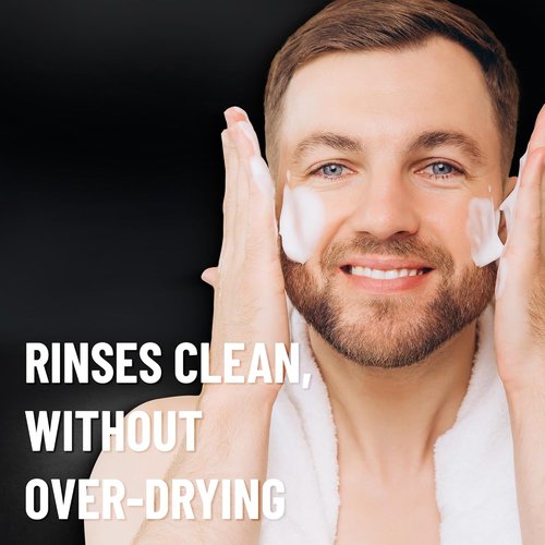 ABERA Nolan Daily Facial Cleanser for Men - Niacinamide & Zinc Oil Control | Pore Purifying Wash, 3.53 oz
