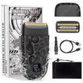 Bestauty Electric Foil Shaver for Men, Travel Razor with Enhanced Triple Head [Ultra-Close Shave], Wet & Dry Beard Shaver, Rechargeable and Cordless Bald Head Shaver, Gifts for Men Father's Day Gift