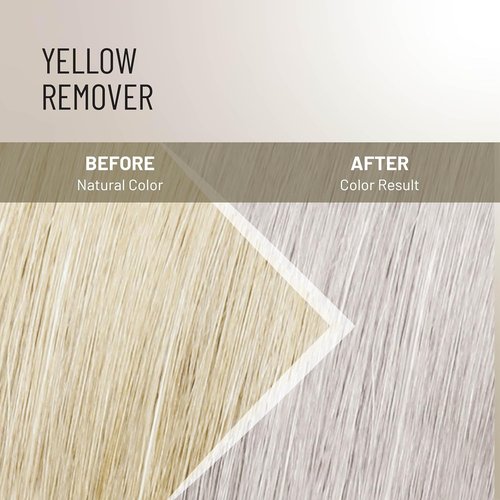 Il Salone Milano Plex Rebuilder Hair Dye Kit - Yellow Remover for Blonde, Grey, and White Hair - Neutralizes Brassy Tones - Salon Quality