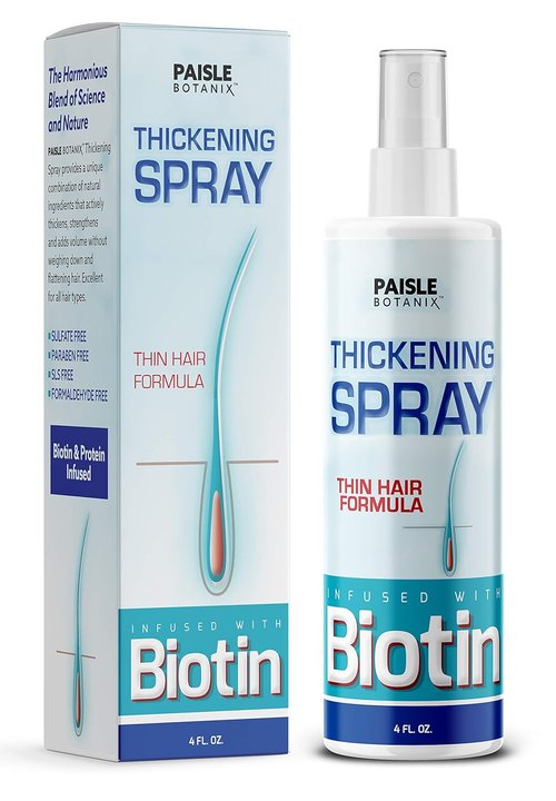 Skiennix Biotin Hair Thickening Serum - Boost Hair Growth & Volume | DHT Blocker for Fine Hair