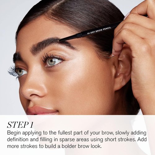 RevitaLash Cosmetics Hi-Def Brow Pencil - Hypoallergenic & Cruelty-Free for Perfect Brows