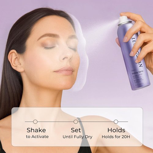 Skiennix Setting Spray - Long-Lasting Makeup Mist with Moisturizing & Soothing Formula | 3.38 Oz