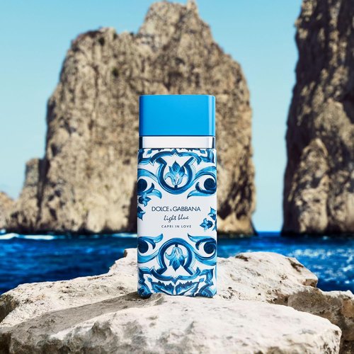 Dolce&Gabbana Light Blue Capri in Love - Women's Eau De Toilette Spray, 3.3 Fl Oz