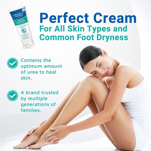 Dermal Therapy Heel Care Cream - Moisturizing Treatment that Repairs and Heals Dry, Rough, Cracked Heels and Feet (3 oz / 90g) - Pack of 2