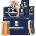 Jurgen K Birthday Gifts for Men, Beard Kit for Men's Daily Grooming, Moisturize & Soften Facial Hair, Men's Self Care Set, Anniversary | Birthday Gifts for Him Husband Boyfriend Dad Son