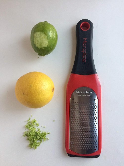 Microplane Artisan Series Cheese Grater - Fine Zester in Vibrant Red Color