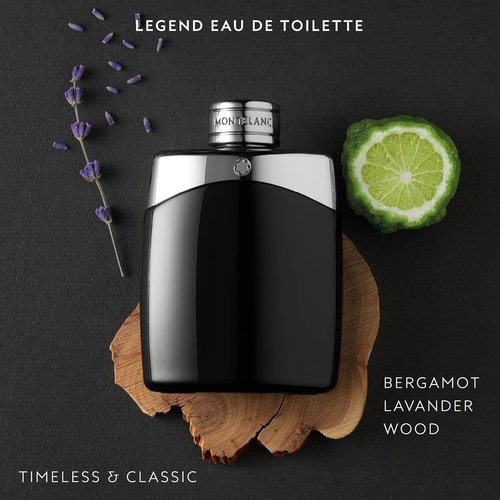 MONTBLANC - Legend Eau de Toilette - Fresh Men's Fragrance with Bergamot, Jasmine & Sandalwood