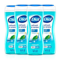 Dial Body Wash - Refresh & Renew Spring Water with Hydraclean Complex | 16 Fl Oz (Pack of 4)