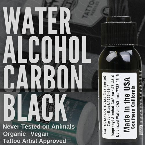 Element Tattoo Supply Nighthawk Black Tattoo Ink 8oz Deep Dark Black Pigment Professional Grade Smooth Flow Bold Solid Lining Shading Fade Resistant Trusted Tattoo Ink for Artists