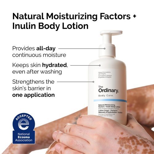 The Ordinary Face & Body Set Daily Skincare Routine with Niacinamide 5% Face & Body Emulsion, Natural Moisturizing Factors + Inulin Body Lotion, and Natural Moisturizing Factors + Hyaluronic Acid
