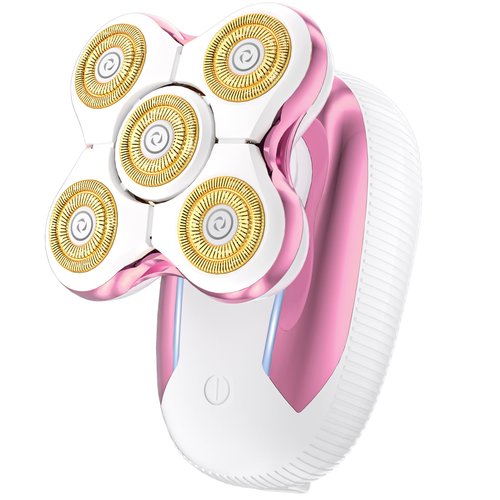 Electric Razors for Women for Leg, 5D Rechargeable Shaver for Women Sensitive Skin - Waterproof Cordless for Body Shaver, Painless Magnetic Hair Removal