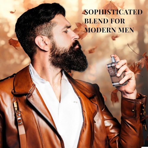 Mr London for Men Eau De Parfum - Refined Amber Woody Fragrance - Fresh Bergamot & Warm Cinnamon - 100ml Bottle