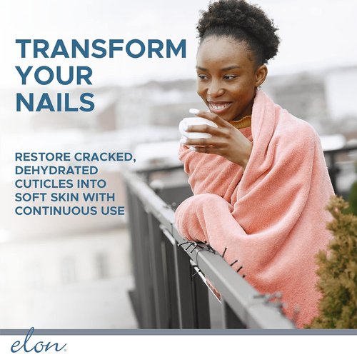 Elon Essentials Kit for Healthy Nails - Nail Conditioner, Cuticle Oil & File Set for Daily Strengthening