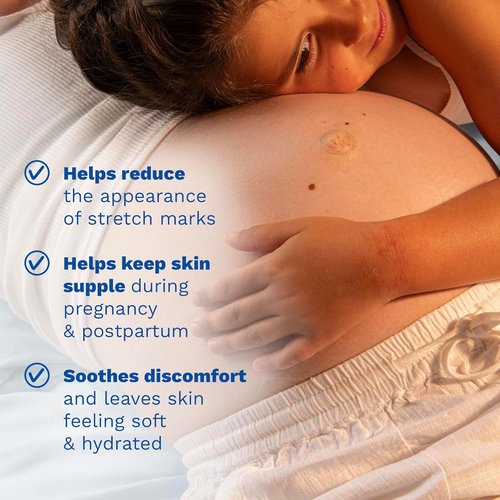 Mustela Organic Maternity Multi-Purpose Lotion | Stretch Marks & Skin Comfort - Unscented & Safe for Moms and Babies