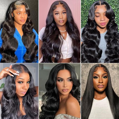 Body Wave Human Hair Closure 4x4 Lace Closure 20 Inch 12A Brazilian Virgin Hair Free Part Pre Plucked Skinlike Lace Closure Human Hair Natural Black Color (Black Body Wave Closure, 20)