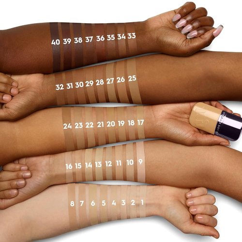 Urban Decay Face Bond Waterproof Foundation - Medium Coverage, Natural Matte Finish, 3% Niacinamide, 1 fl oz
