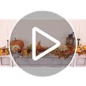 Fall Garland 6Ft Autumn Maples Leaves Pumpkins Berries Pine Cones Decor