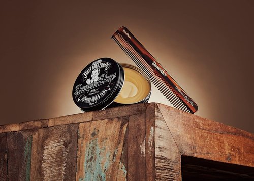 Dapper Dan Heavy Hold Pomade - Strong Hold & High Shine Hair Styling Product | 2 x 3.38 fl oz