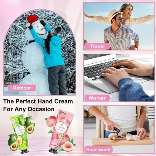 100 Pack Hand Lotion Bulk Gift - Mini Lotion Bulk Travel Size, Hand Cream Bulk Gifts for Corworkers,Teacher Appreciation Gifts, Birthday Gifts for Women, Nurses Gifts,Bridesmaid Gifts,Thank You Gifts