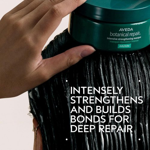 Aveda Botanical Repair Intensive Strengthening Masque - Bond-Building Deep Conditioner for Medium to Thick Hair | 94% Naturally Derived