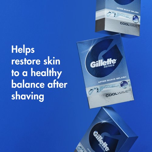 Gillette After Shave for Men, 3.3 fl oz | Cool Wave | Lotion | Series