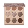 ColourPop That's Taupe Eyeshadow Palette - High-Pigment Cool-Toned Shadows with Metallic & Matte Finishes (0.3 oz)