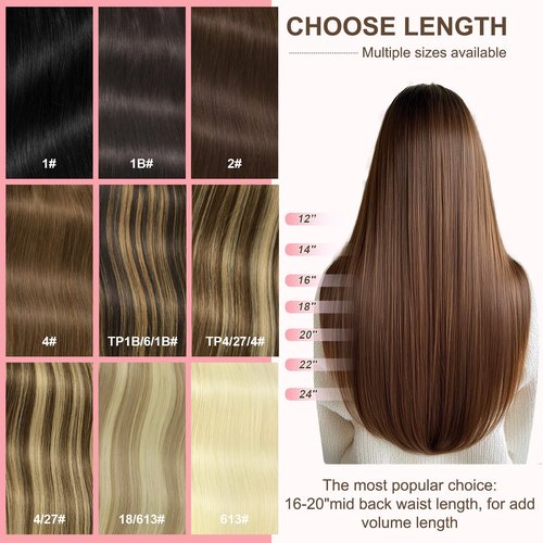 Clip in Hair Extensions Real Human Hair 120g 7pcs Human Hair Clip in Extensions 14 Inch Natural Black #1B Thickened Straight Real Hair Extensions Clip in Human Hair