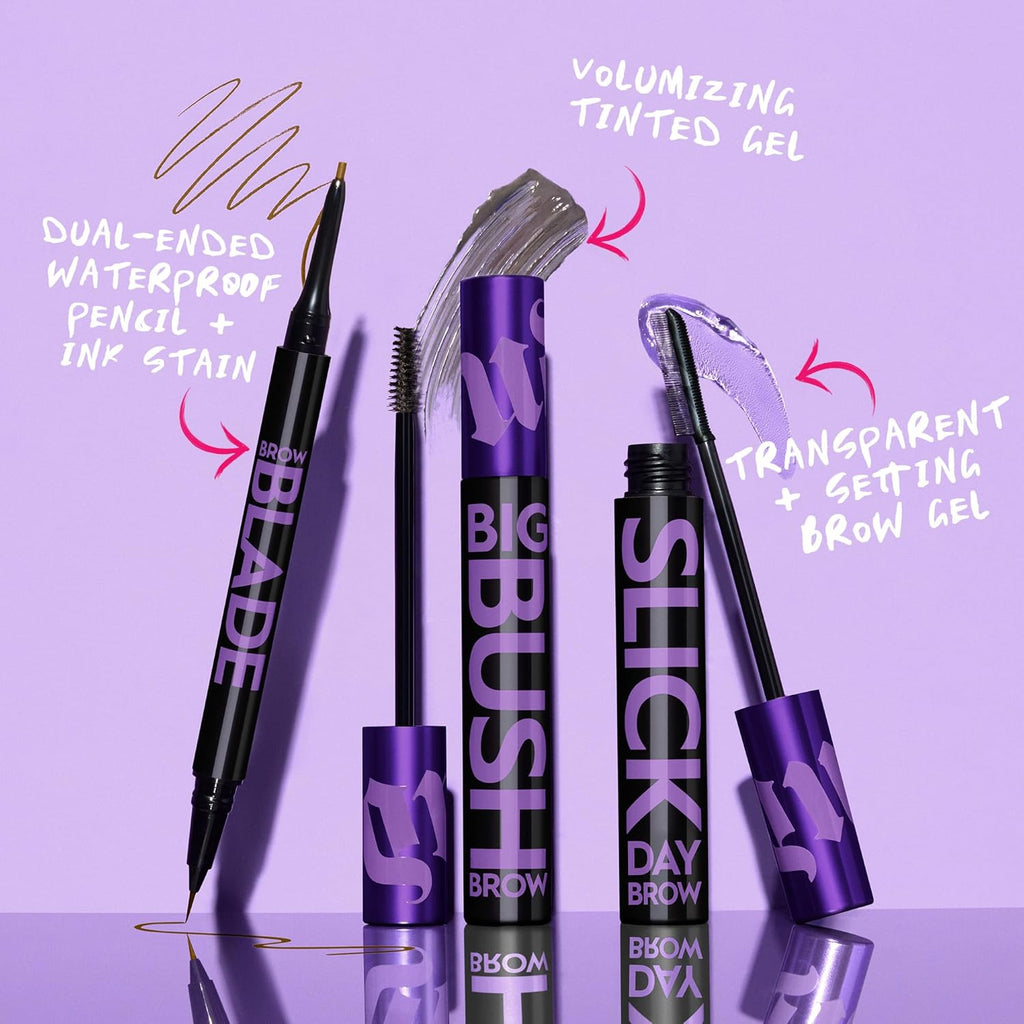 Urban Decay Brow Blade 2-in-1 Eyebrow Pen & Waterproof Pencil - Smudge-Proof, 24HR Wear, Define & Fill - 0.01 oz