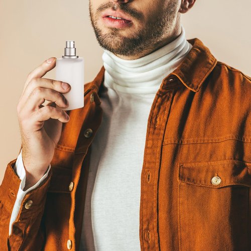 Tessco for you 12 Pcs 50/100ml Frosted Glass Bottle Perfume Atomizer Refillable Spray Empty Perfume Dispenser Fine Mist Atomizer Cosmetic Container for Travel Men Women (1.7 Ounces,Silver Gray)