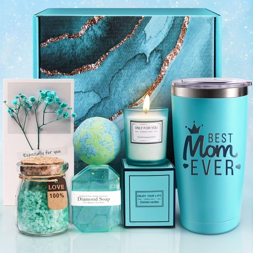 EUASOO Gifts for Mom - Christmas, Birthday, Valentines Day, Mothers Day Gifts for Mom from Daughter Son Kids Husband - Best Mama Gift