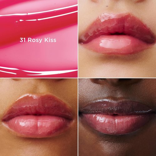 Clarins Lip Comfort Oil - Hydrating & Nourishing Lip Oil | Sheer High Shine Finish | 93% Natural Ingredients | 0.2 Ounces
