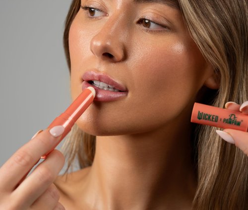 Dr. PawPaw Wicked Glimmer Lip Balm - Moisturizing, Pink Shimmer Tinted Lip Balm for Women - Vegan, Nourishing, Hydrating - 0.1 oz