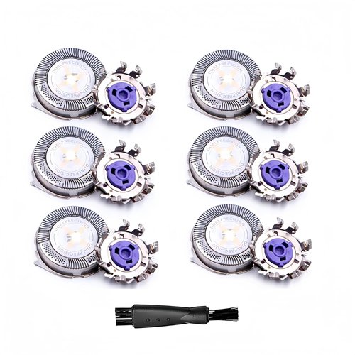 Philips Norelco HQ8 Replacement Heads - Upgraded Blades for Aquatec Shavers | 6-Pack Compatible with PT720, PT730, AT880, AT830, AT810, AT815