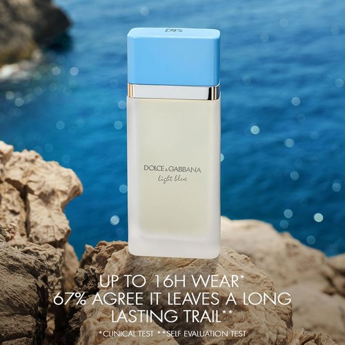 Dolce&Gabbana Light Blue Eau De Toilette Spray - Refreshing Fragrance for Women | 3.3 oz