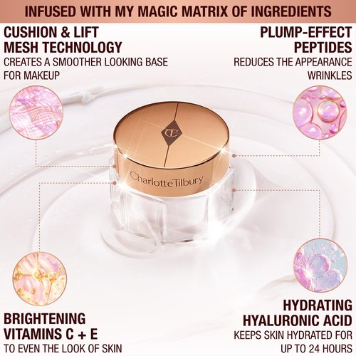 Charlotte Tilbury Immediate Skin Revival Mini Skin Care Set - Travel Size Skincare Kit with Glow Toner, Magic Serum & Magic Cream for a Healthy, Radiant Glow
