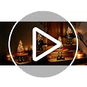 Halloween Witch Hat Decorations 2 Pack - Spooky Light Up Ornaments