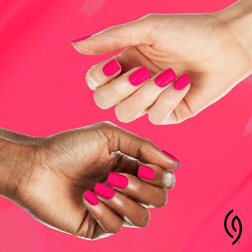 China Glaze CG Nail Lacquer - Rose Among Thorns Neon Hot Pink Polish | Quick Dry, Chip Resistant, 0.5 fl oz