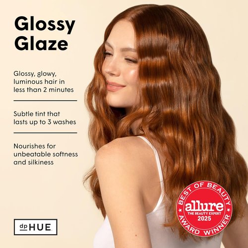dpHUE Glossy Glaze - Caramel In-Shower Hair Gloss for Luminous Shine | Paraben & Sulfate Free