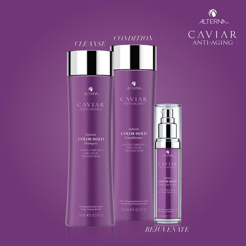 Alterna Caviar Anti-Aging Infinite Color Hold Dual-Use Serum | Leave-in Treatment, Color Preserving Mask | Sulfate Free, 1.7 Fl. Oz.