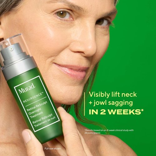 Murad Retinal ReSculpt Overnight Treatment - Advanced Face & Neck Serum for Deep Wrinkles & Sagging Skin